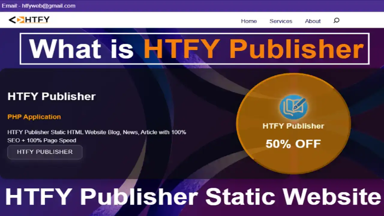 HTFY Publisher एप्लीकेशन कैसे प्राप्त करे | HTFY Publisher क्या है और इसके फायदे