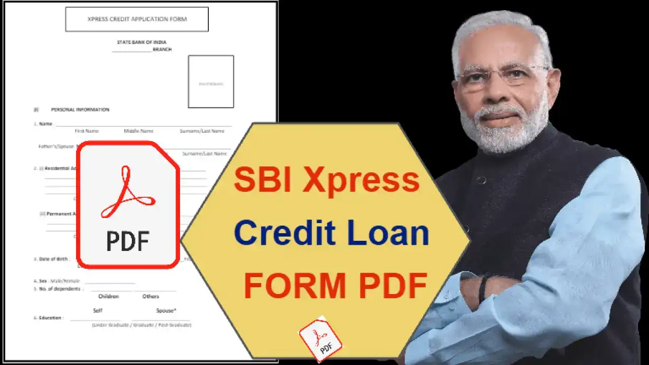 SBI Xpress Credit Application Form PDF डाउनलोड करें – एसबीआई क्रेडिट कार्ड के लिए फॉर्म यहाँ से भरें