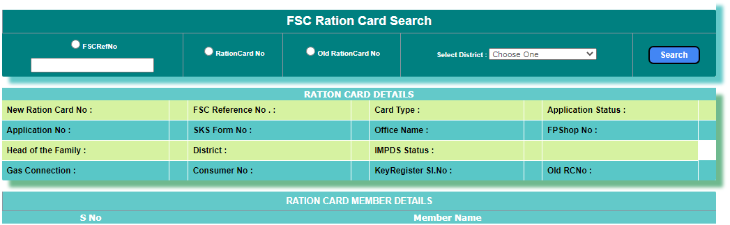 Ts Ration Card Download