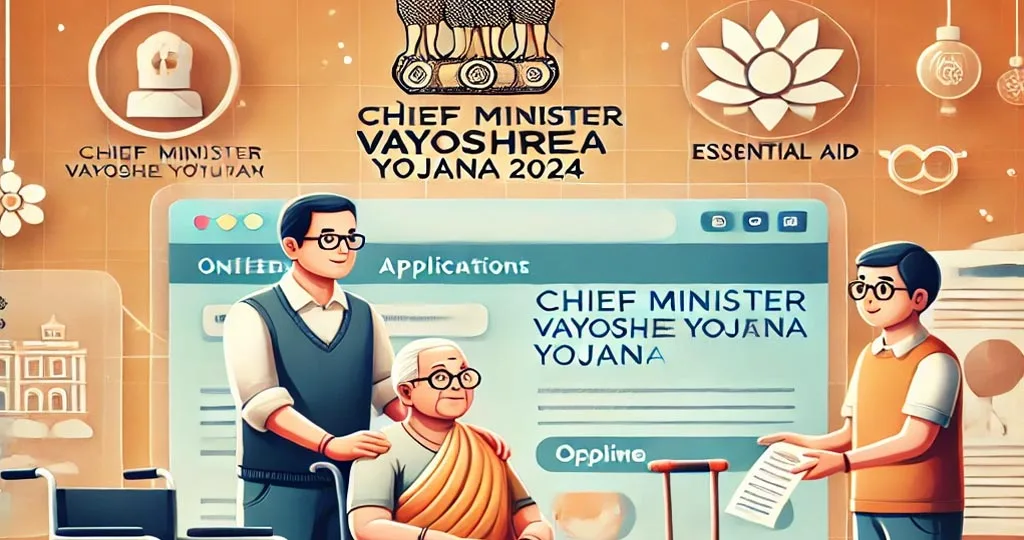 Image for Vayoshree Yojana Important Links section