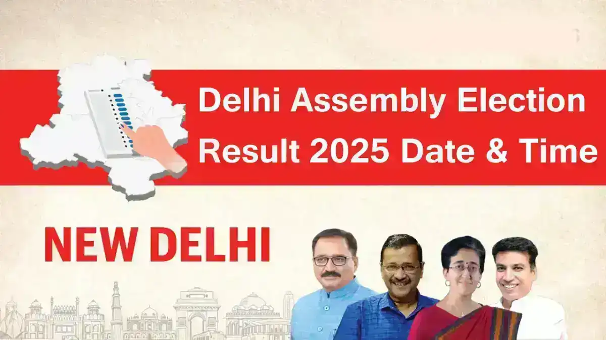 Delhi Assembly Election Result Date and Time, Prediction and how to check live counting of votes