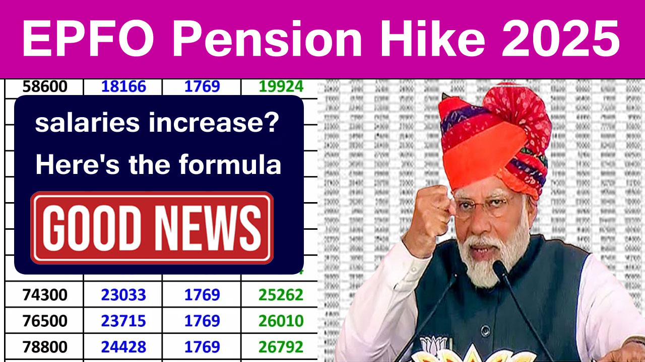 epfo pension hike 2025