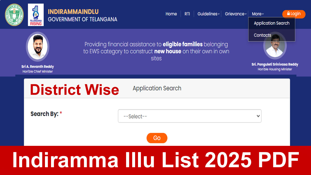 indiramma illu sanction list