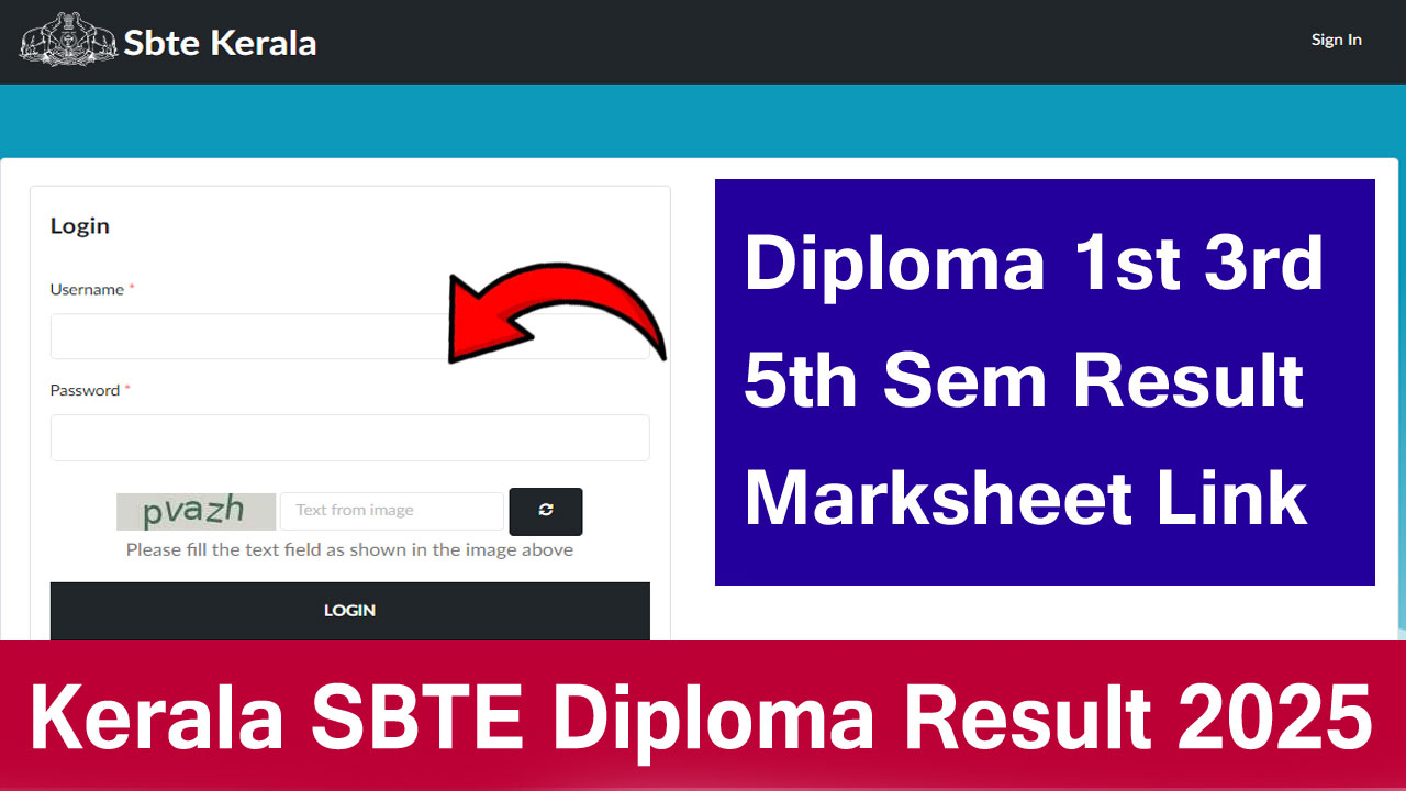 kerala sbte diploma result