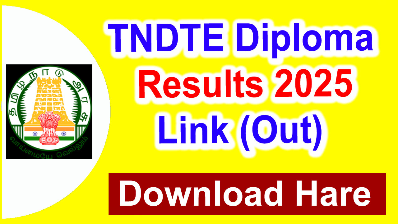 TNDTE Diploma Results 2025 Link (Out) dte.tn.gov.in Oct 2024 Odd sem Diploma Result, Marksheet alt=